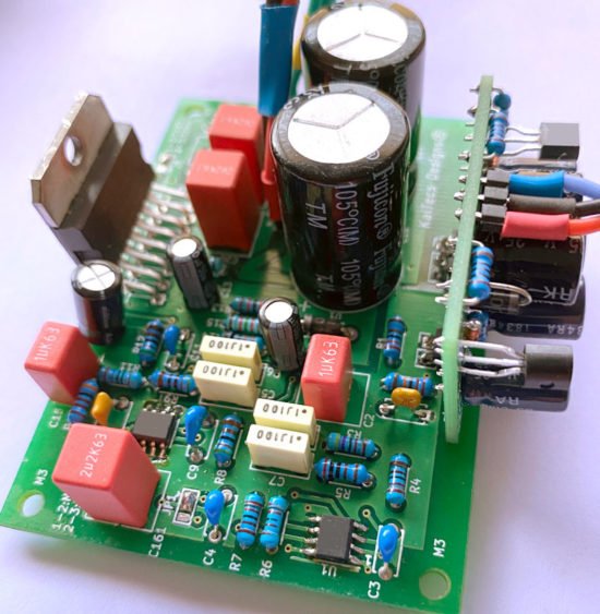 Ultra Low distortion composite audiophile amplifier kits