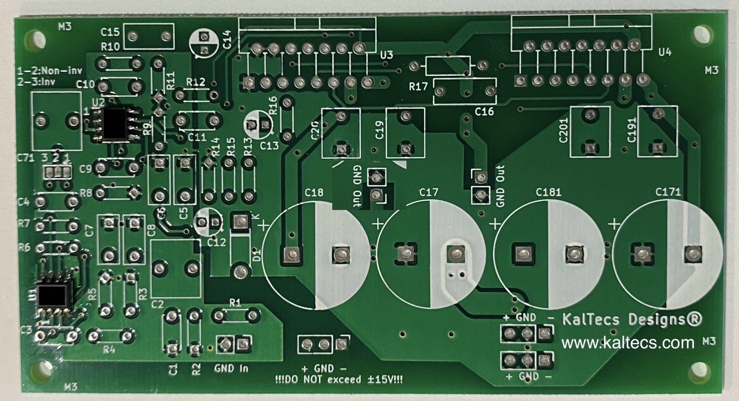 100W Ultra Low Distortion Amplifier Kit TDA7293